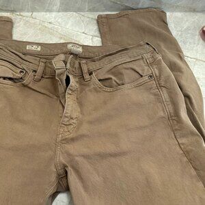 Jcrew five pocket pant garment dyed